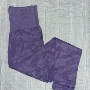 NVGTN Lilac Camo Seamless Leggings